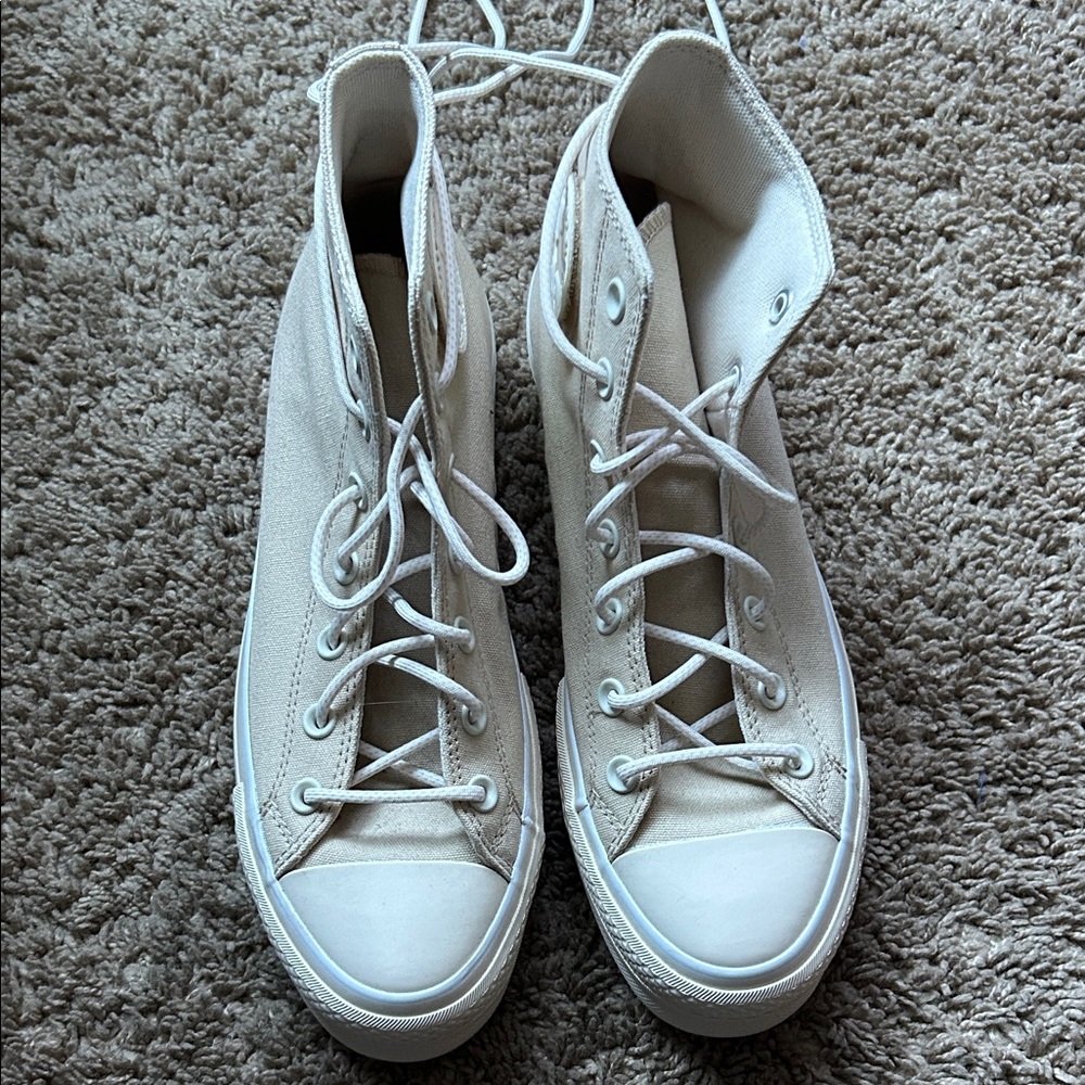 Converse Women's Sneakers in Cream